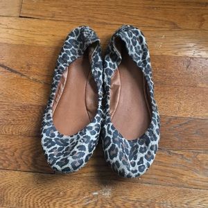 Lucky Brand Leopard Flats